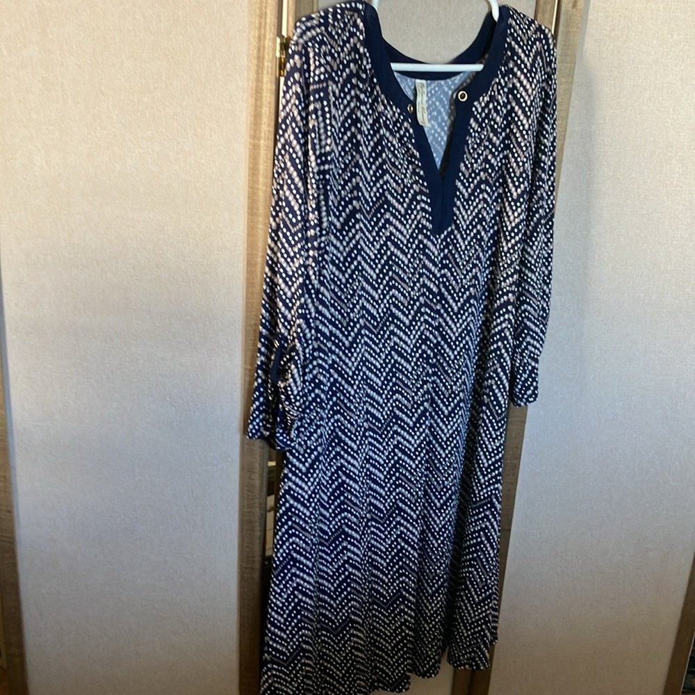 FINAL MARKDOWN Perseption woman Polka Dot Dress 2x